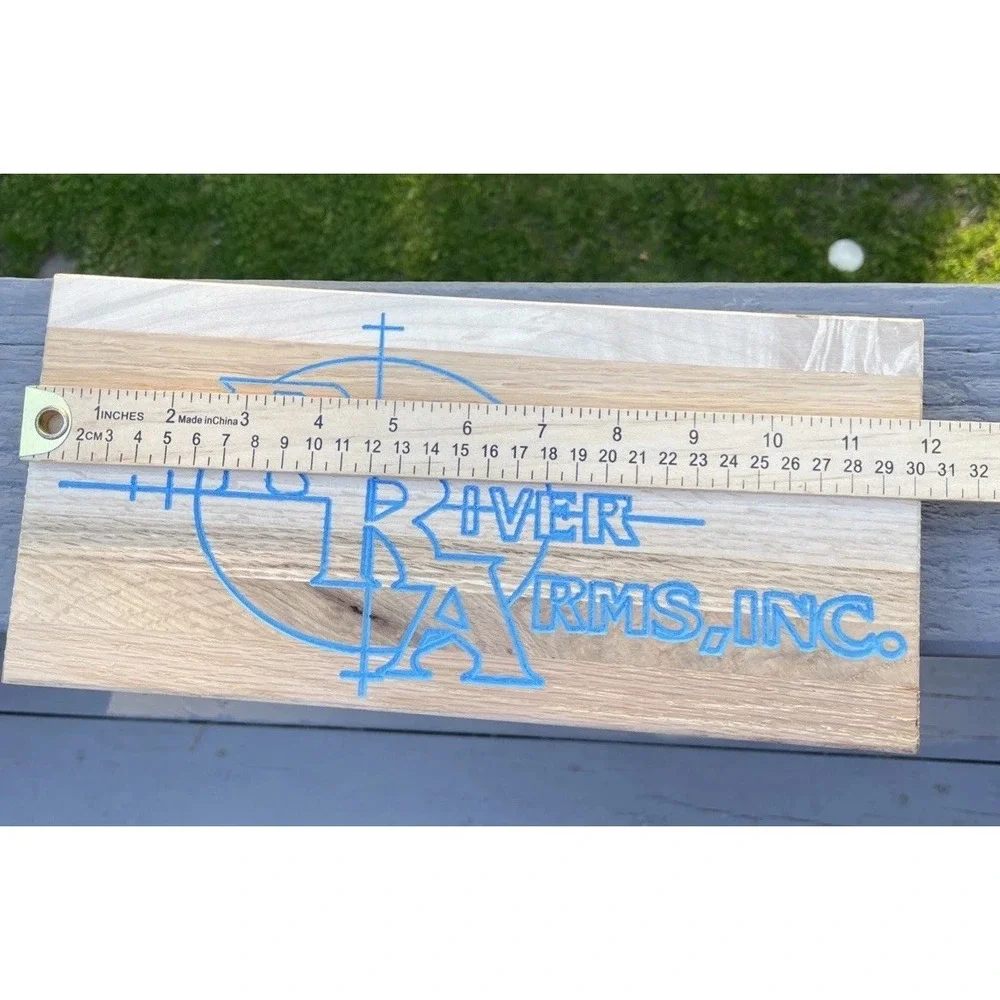 Rock River Arms,‎ Inc Wooden Cutting Board Handmade 12